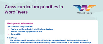 Cross Curriculum Priorities